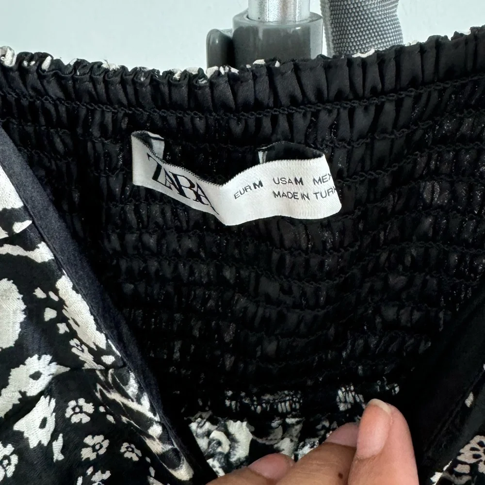Single pc 🔥 Zara limited edition cut out animal print satin top - Picture 4 of 6